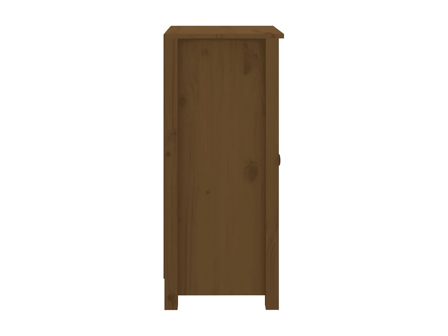 Buffets 2 pièces Marron miel 40x35x80 cm Bois massif de pin