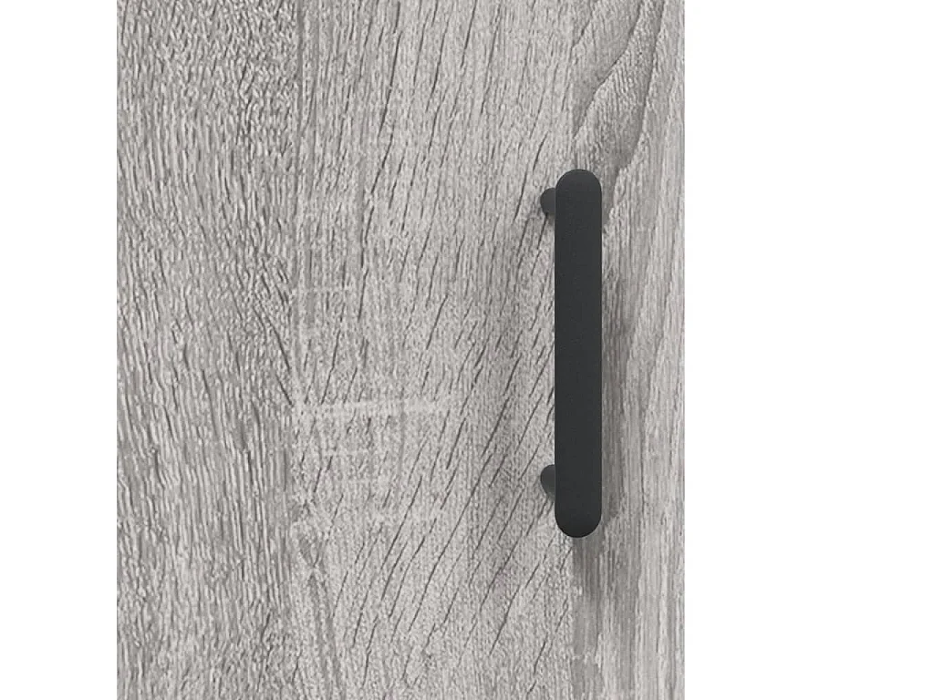 Buffet haut sonoma gris 69,5x31x115 cm bois d'ingénierie