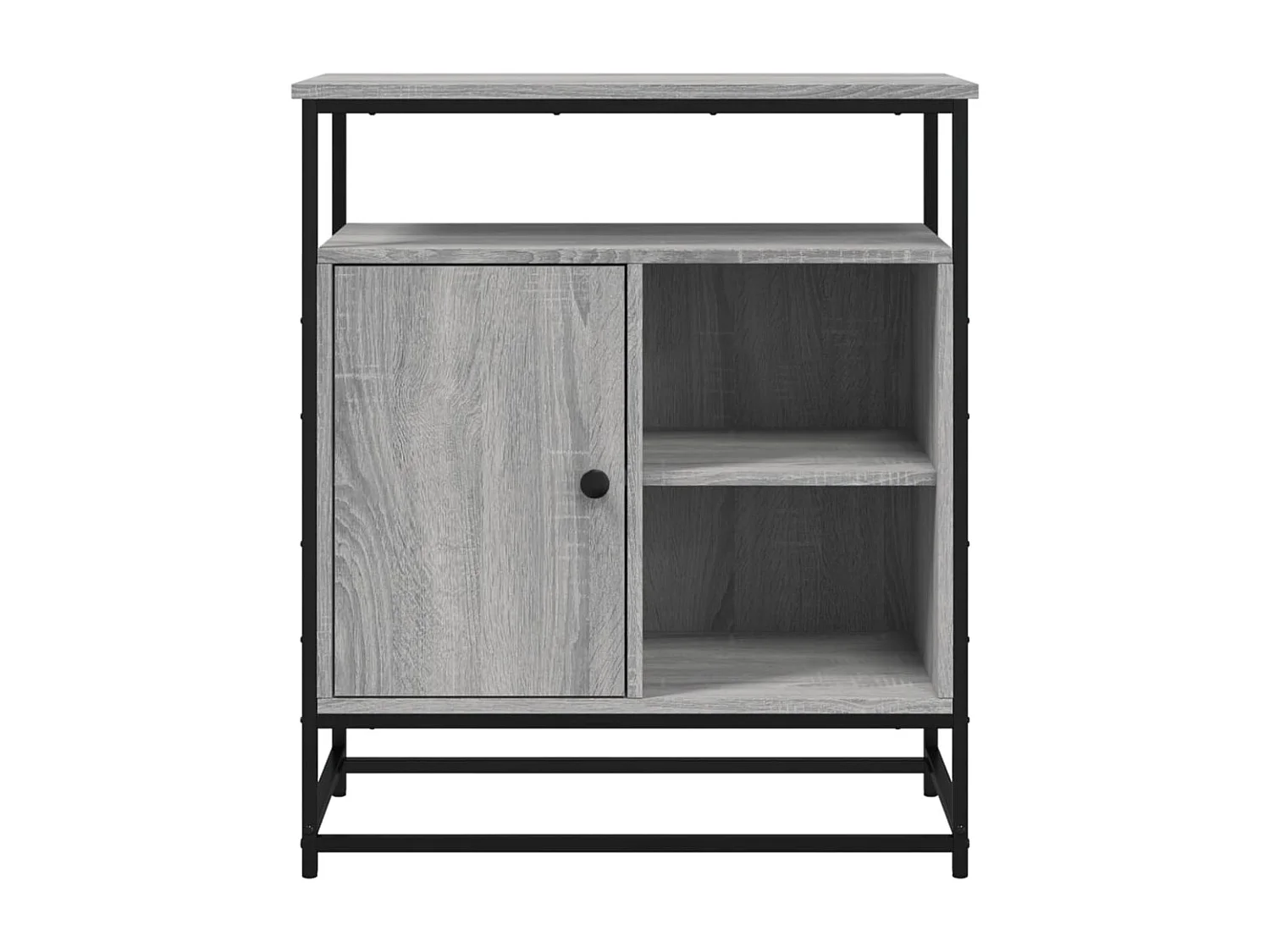 Buffet sonoma gris 69x35x80 cm bois d'ingénierie