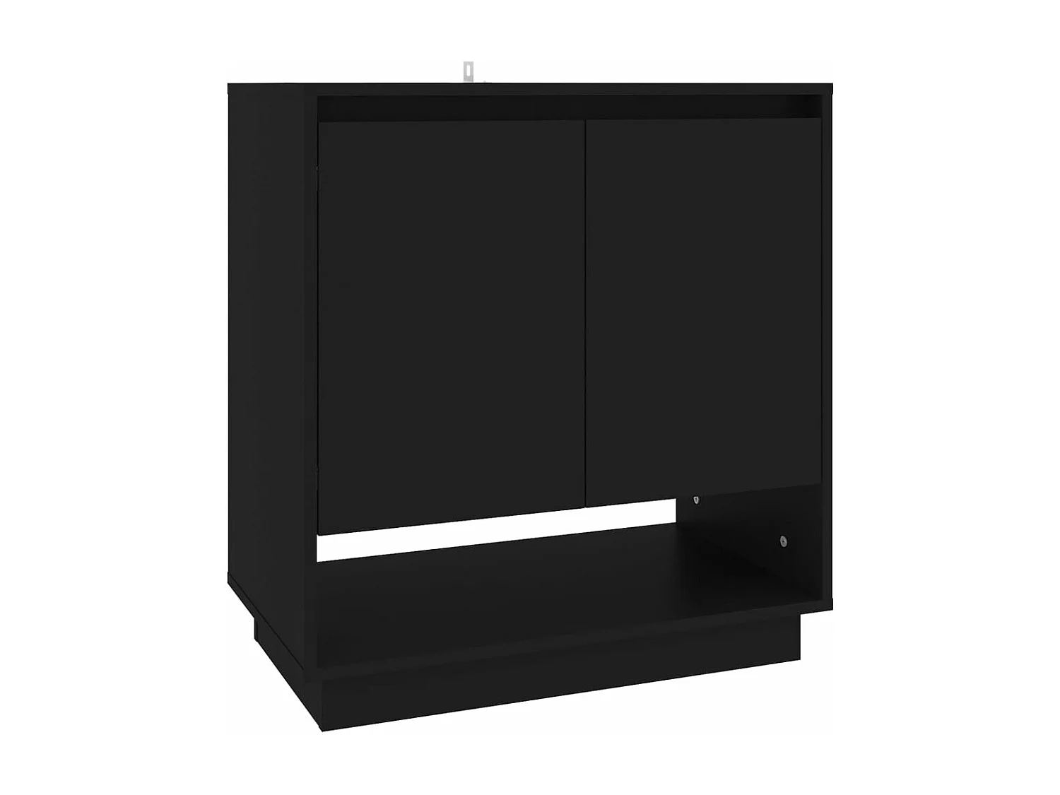 Aparador 70x41x75 cm aglomerado preto