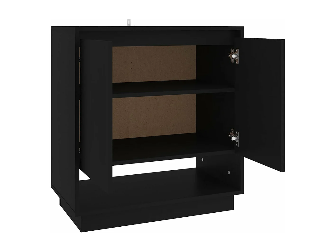 Aparador 70x41x75 cm aglomerado preto