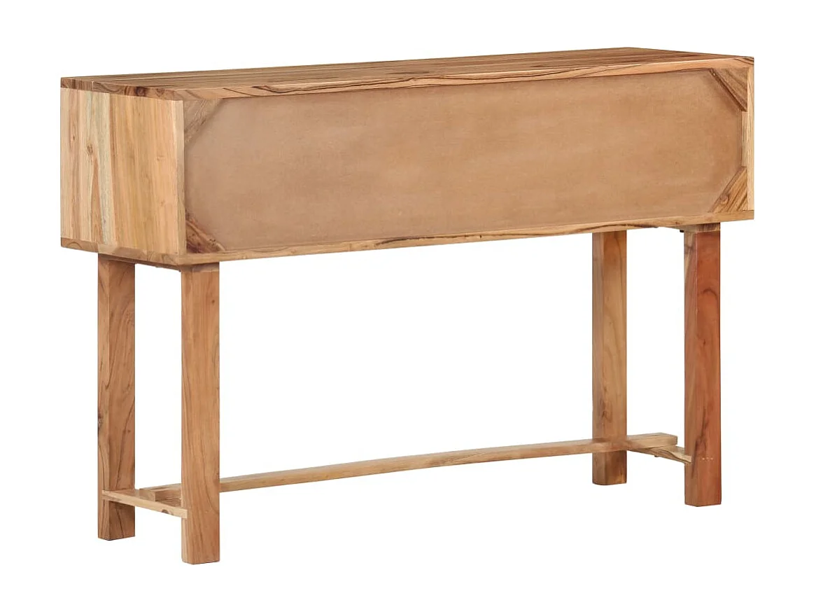 Aparador 115x35x75 cm madeira de acácia maciça