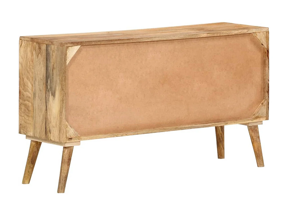 Dressoir 110x30x60 cm massief mangohout