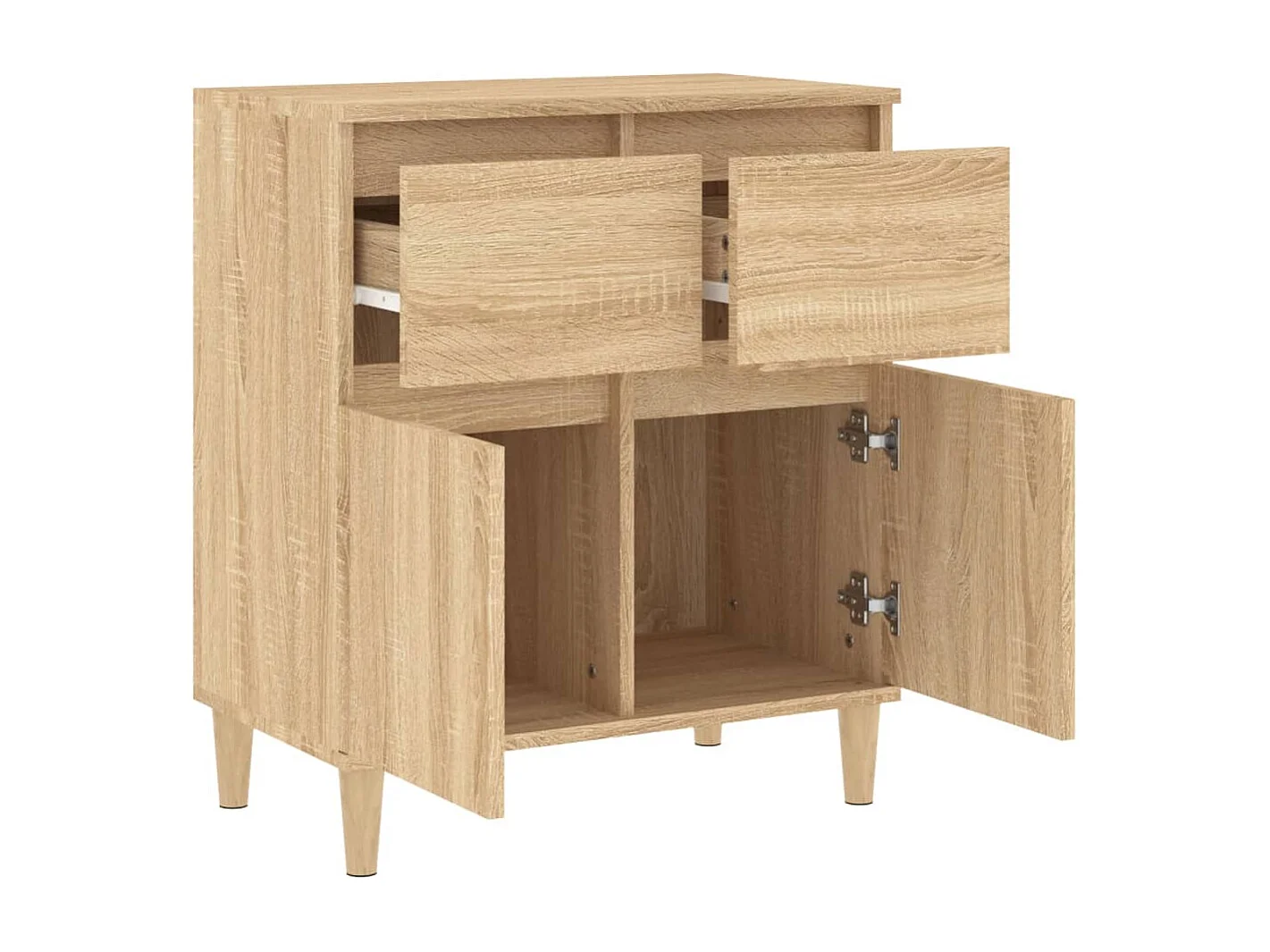 Buffet Chêne sonoma 60x35x70 cm Bois d'ingénierie