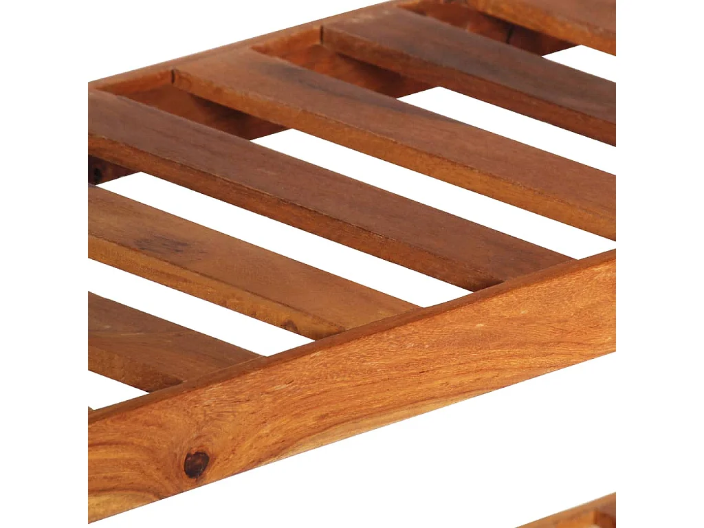 Aparador com 3 gavetas 110x30x80 cm madeira de acácia maciça