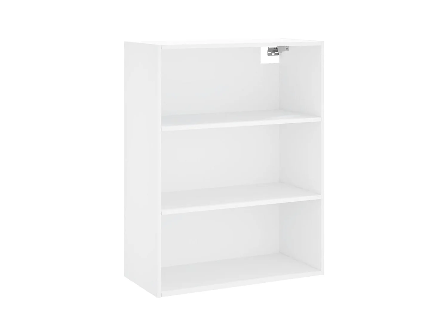 Buffet haut Blanc 69,5x34x180 cm Bois d'ingénierie