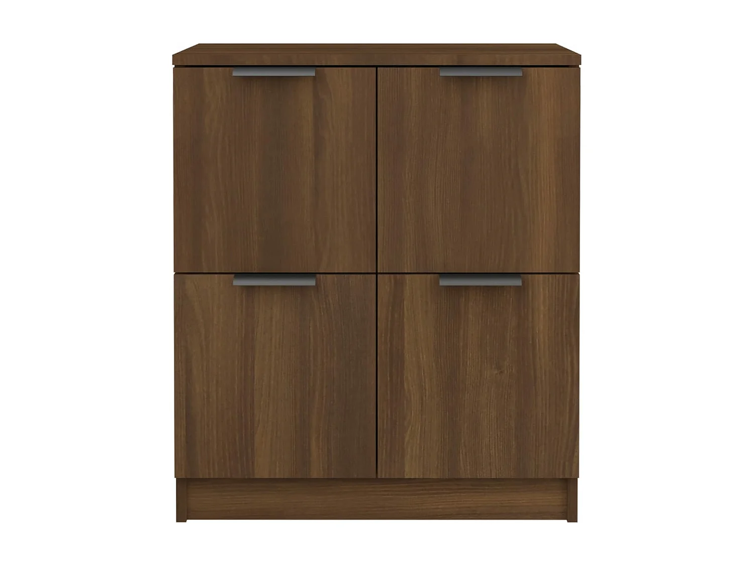 Buffets 2 pièces Chêne marron 60x30x70 cm Bois d'ingénierie