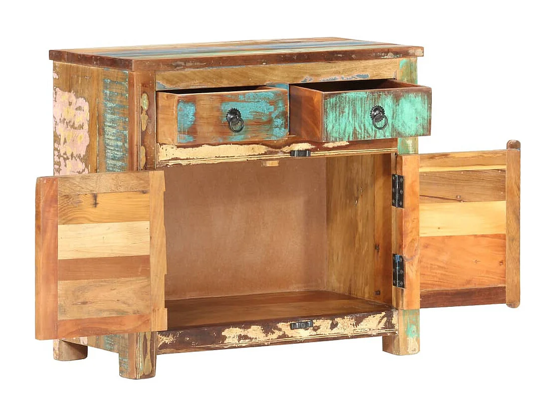 Buffet 70x35x65 cm Bois de récupération massif