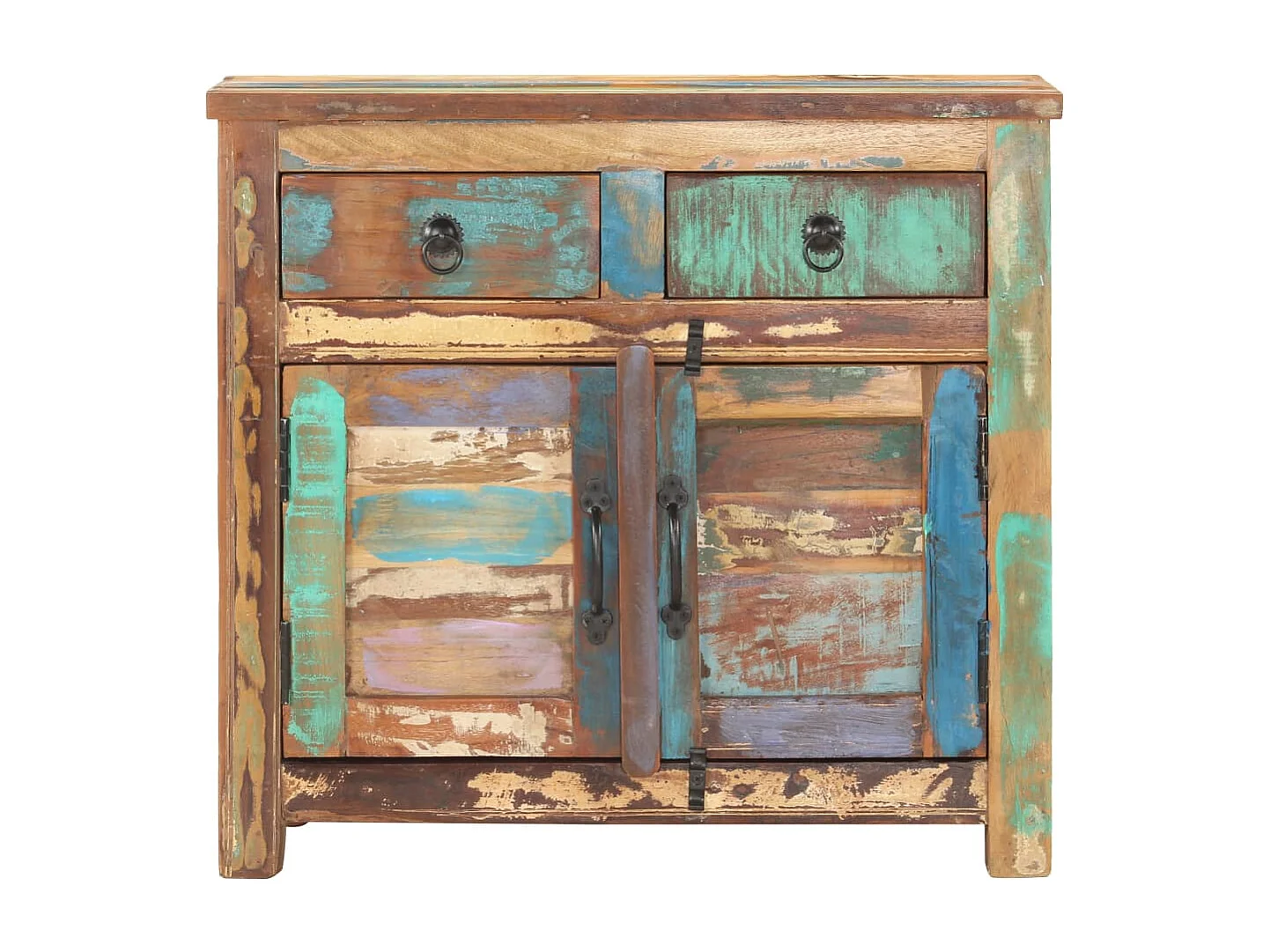 Buffet 70x35x65 cm Bois de récupération massif