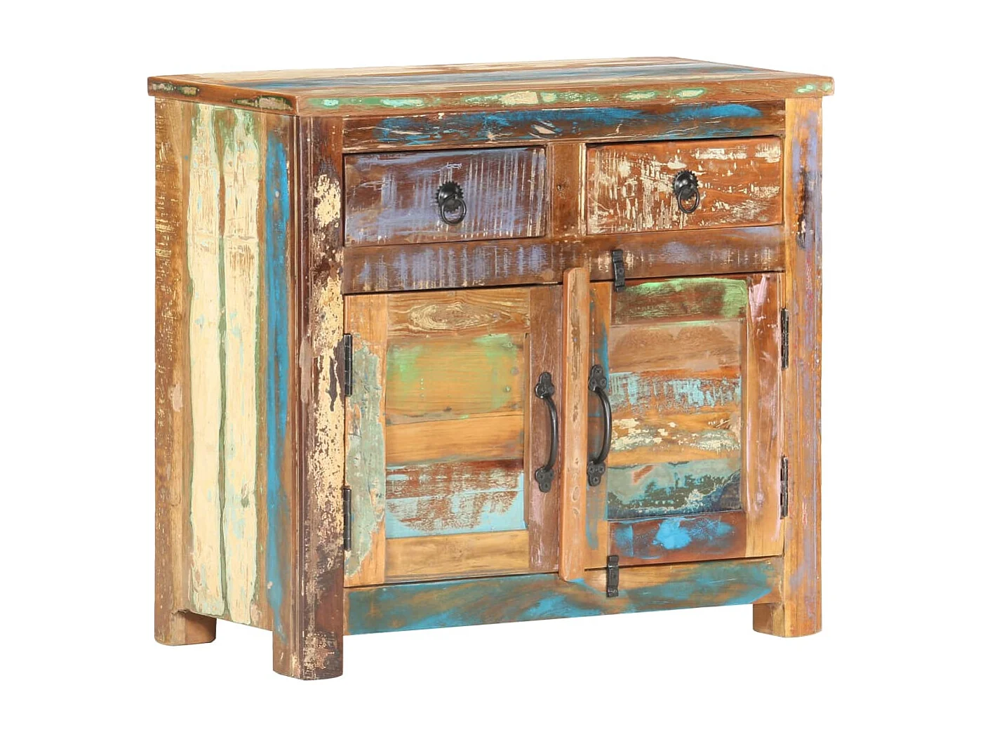 Buffet 70x35x65 cm Bois de récupération massif