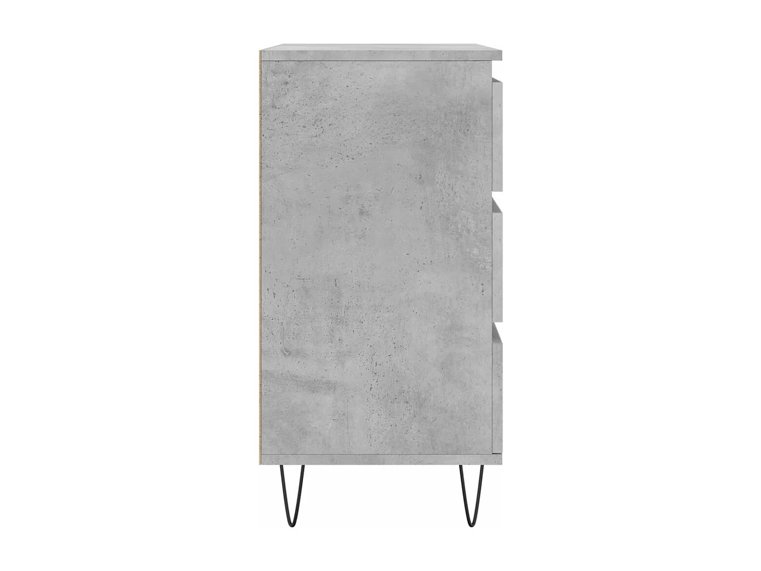 Buffet Gris béton 60x35x70 cm Bois d'ingénierie