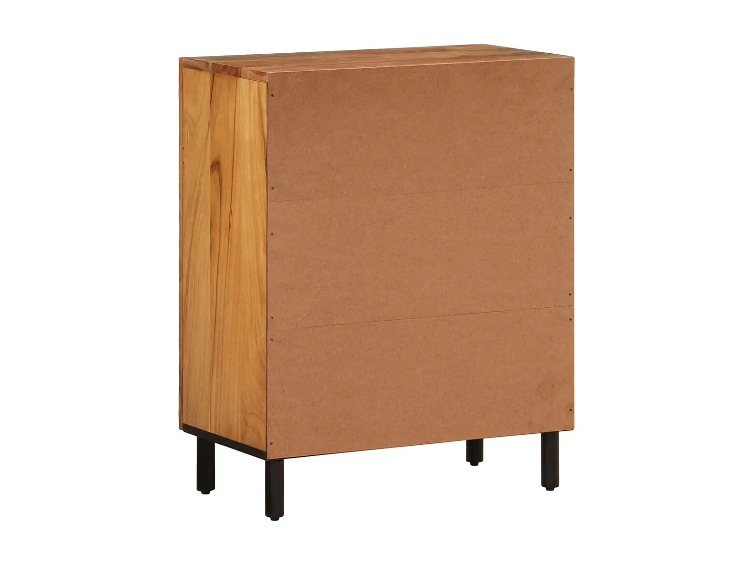 Bijzetkastukken60x33x75 cm massief acaciahout