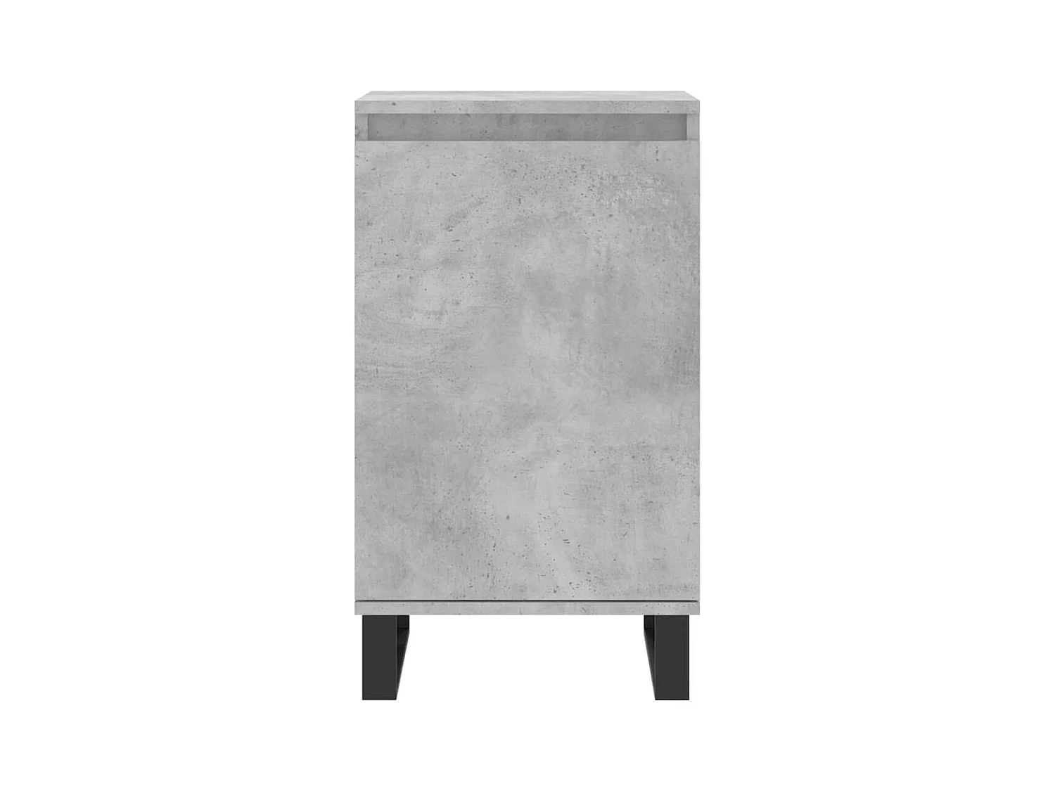Buffets 2 pièces gris béton 40x35x70 cm bois d'ingénierie