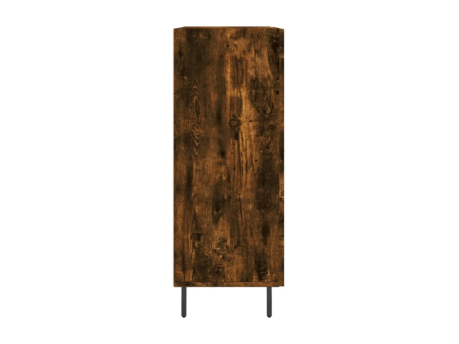 Buffet chêne fumé 69,5x34x90 cm bois d'ingénierie