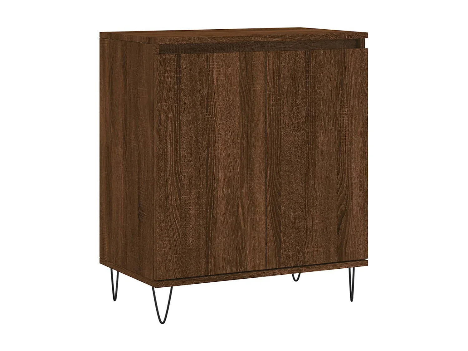 Buffet Chêne marron 60x35x70 cm Bois d'ingénierie