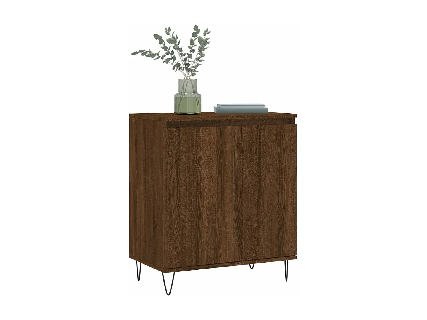 Buffet Chêne marron 60x35x70 cm Bois d'ingénierie