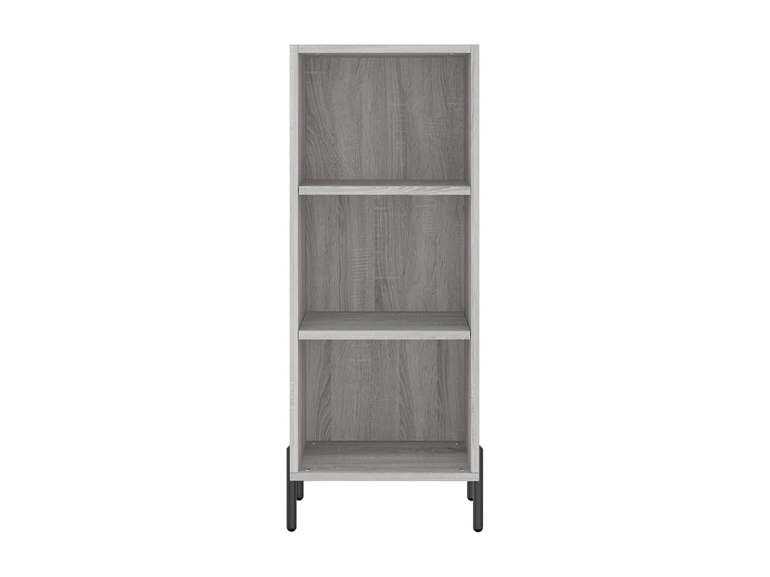 Buffet haut Sonoma gris 34,5x34x180 cm Bois d'ingénierie