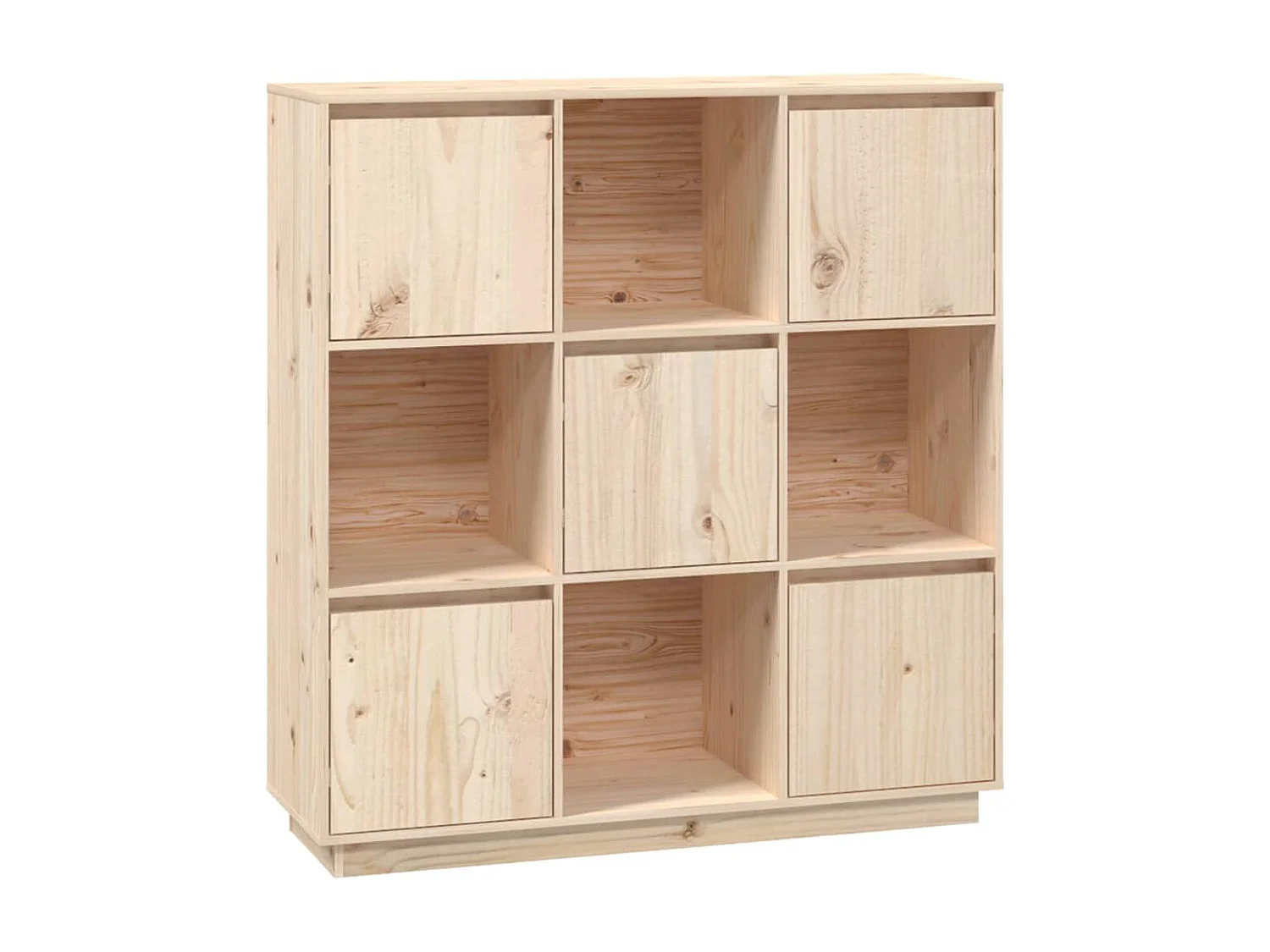 Buffet 110,5x35x117 cm Bois de pin massif