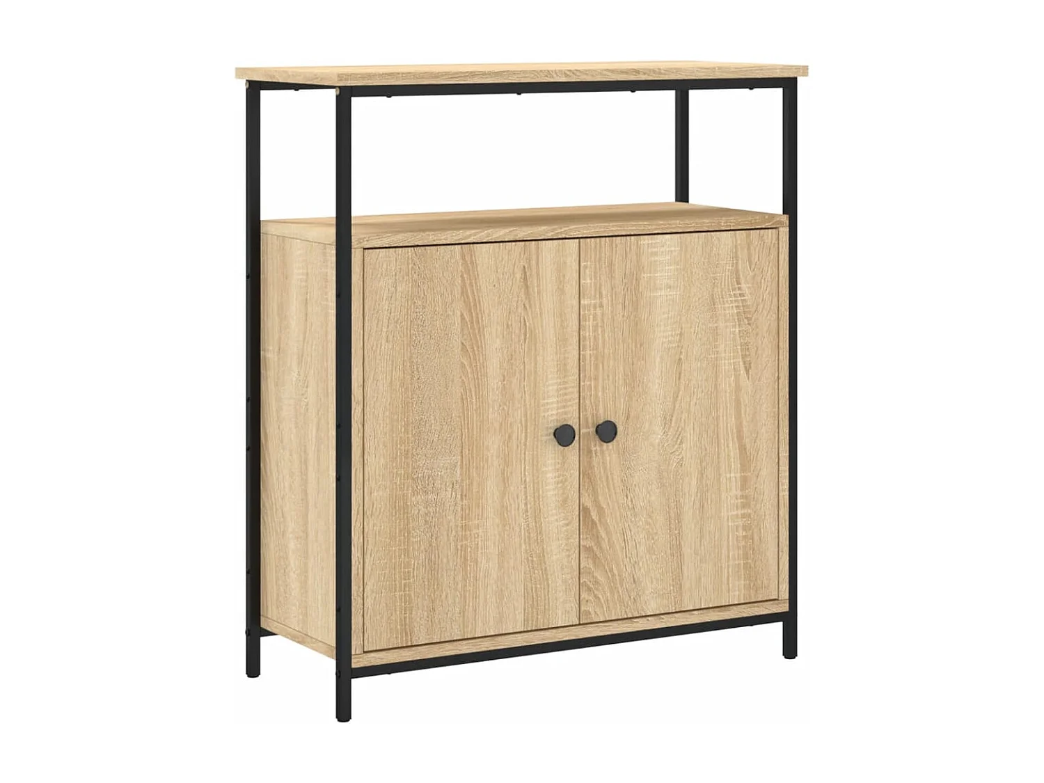 Buffet chêne sonoma 70x30x80 cm bois d'ingénierie