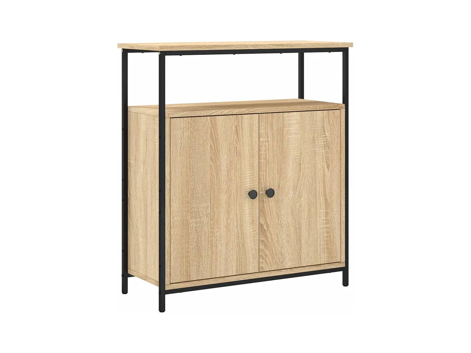 Buffet chêne sonoma 70x30x80 cm bois d'ingénierie