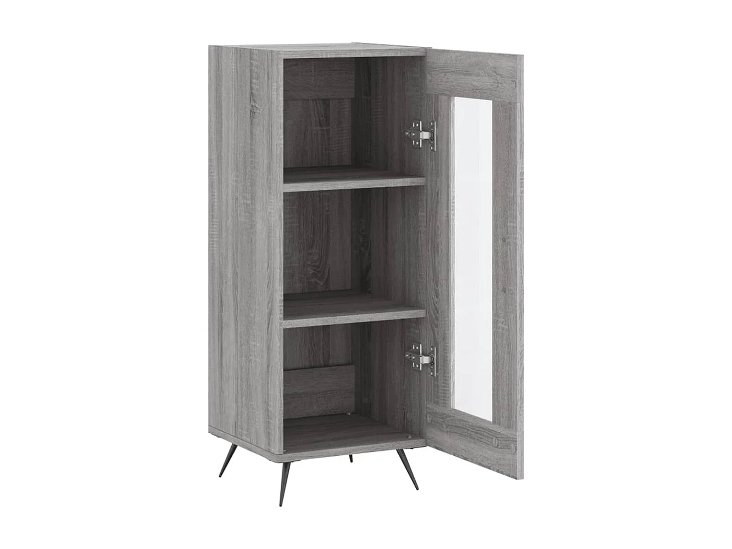 Aparador 34,5x34x90 cm derivados de madeira sonoma cinzento