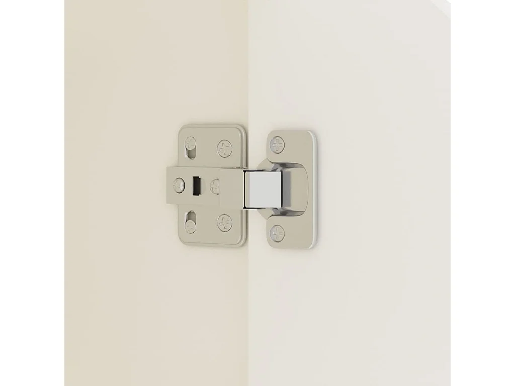 Aparador 60x30x72 cm aglomerado branco brilhante