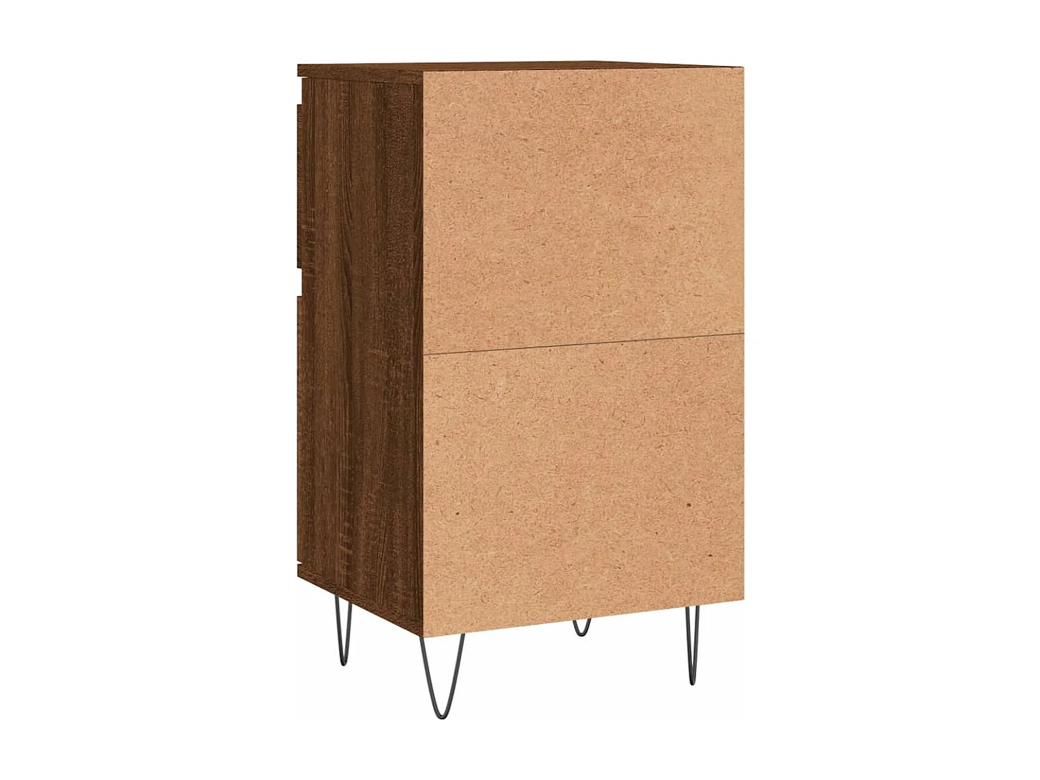 Buffets 2 pièces chêne marron 40x35x70 cm bois d'ingénierie