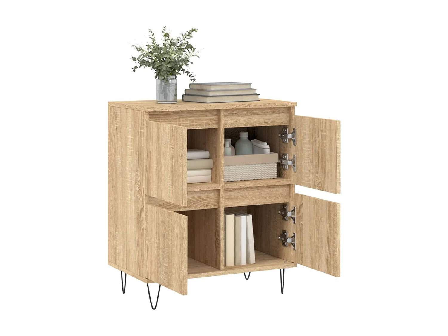 Buffet Chêne sonoma 60x35x70 cm Bois d'ingénierie