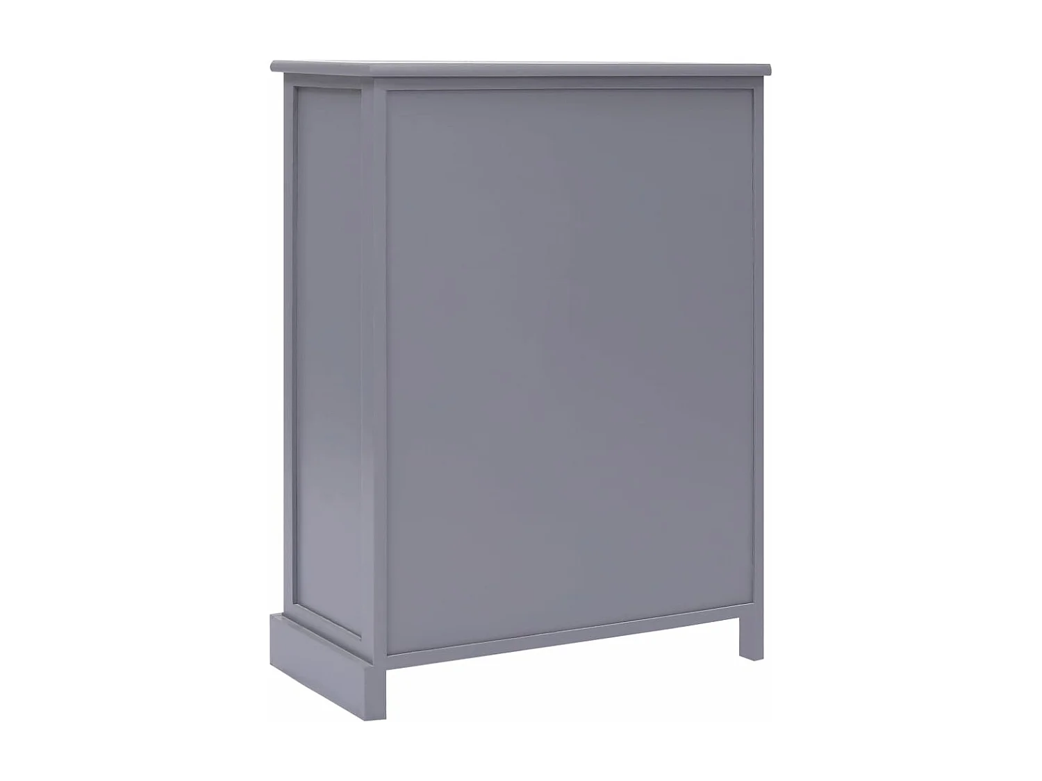 Buffet avec 10 tiroirs Gris 113 x 30 x 79 cm Bois