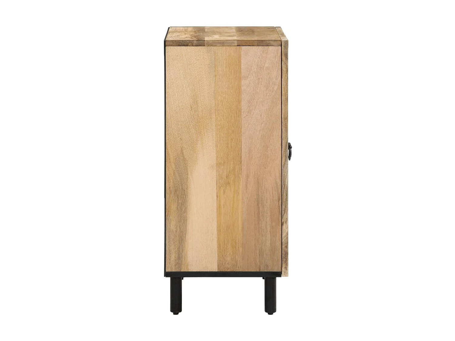 Armoire latérale 60x33x75 cm bois massif de manguier