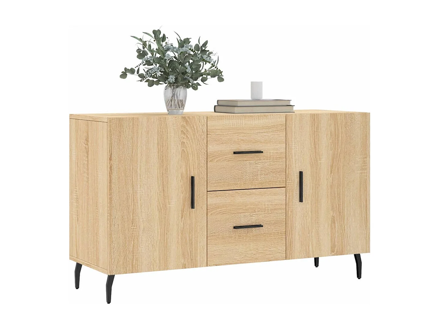 Aparador 100x36x60 cm derivados de madeira carvalho sonoma