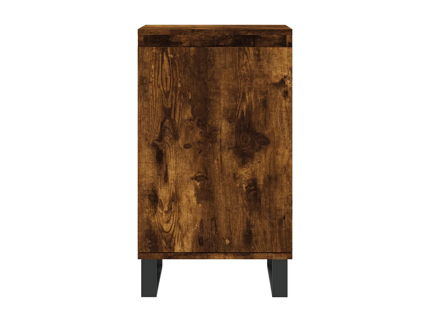 Buffet chêne fumé 40x35x70 cm bois d'ingénierie