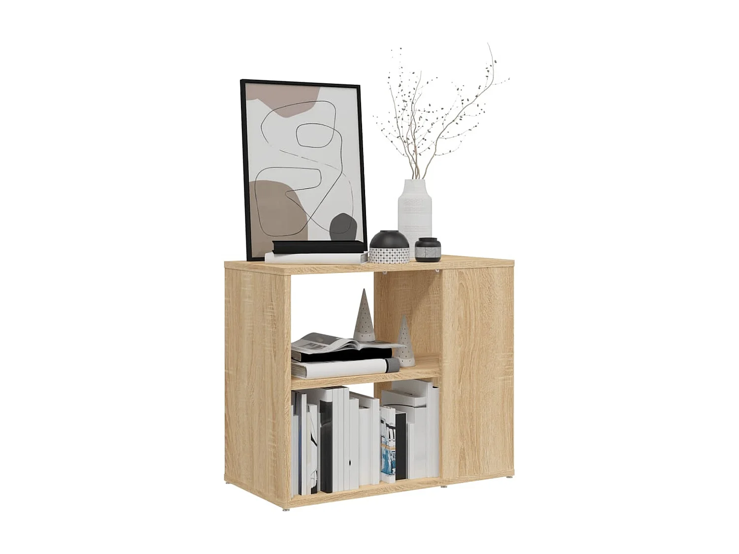 Armoire latérale Chêne sonoma 60x30x50 cm Aggloméré