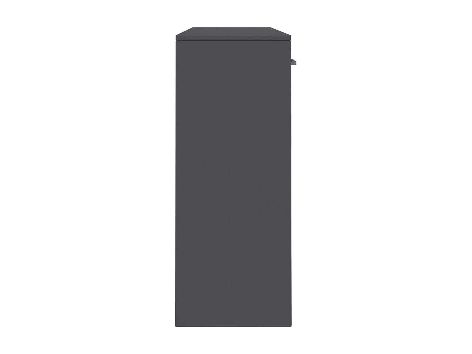 Buffet Gris 110x30x75 cm Aggloméré