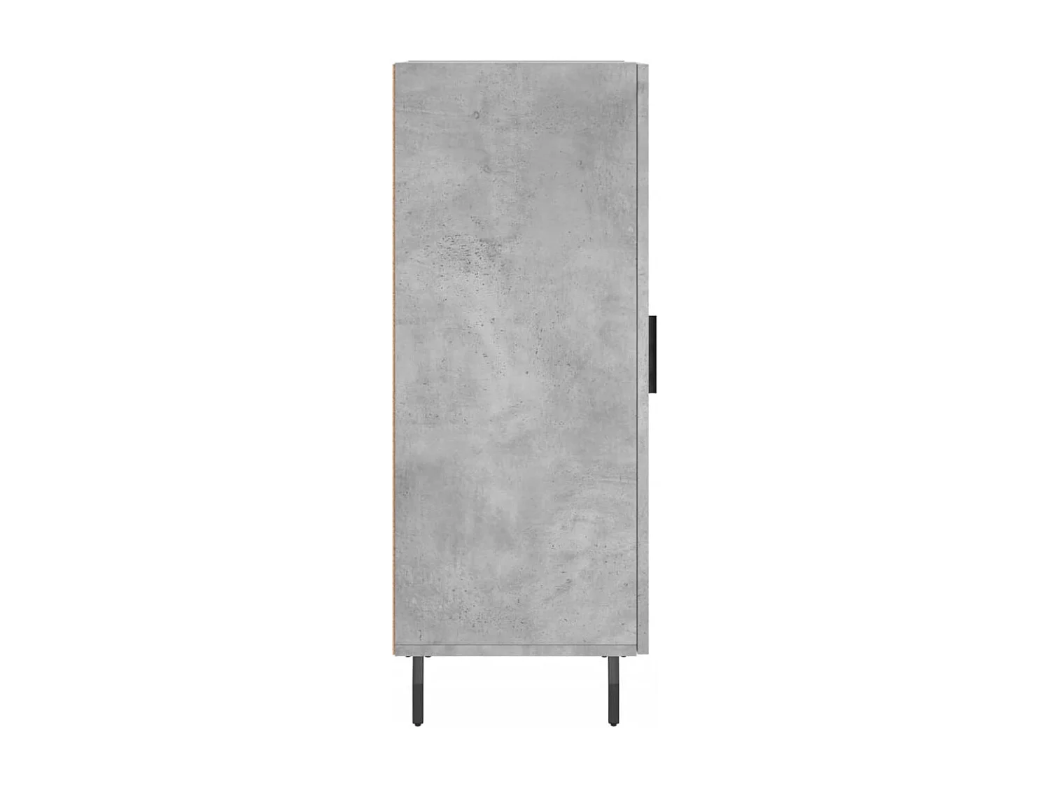 Buffet Gris béton 34,5x34x90 cm Bois d'ingénierie