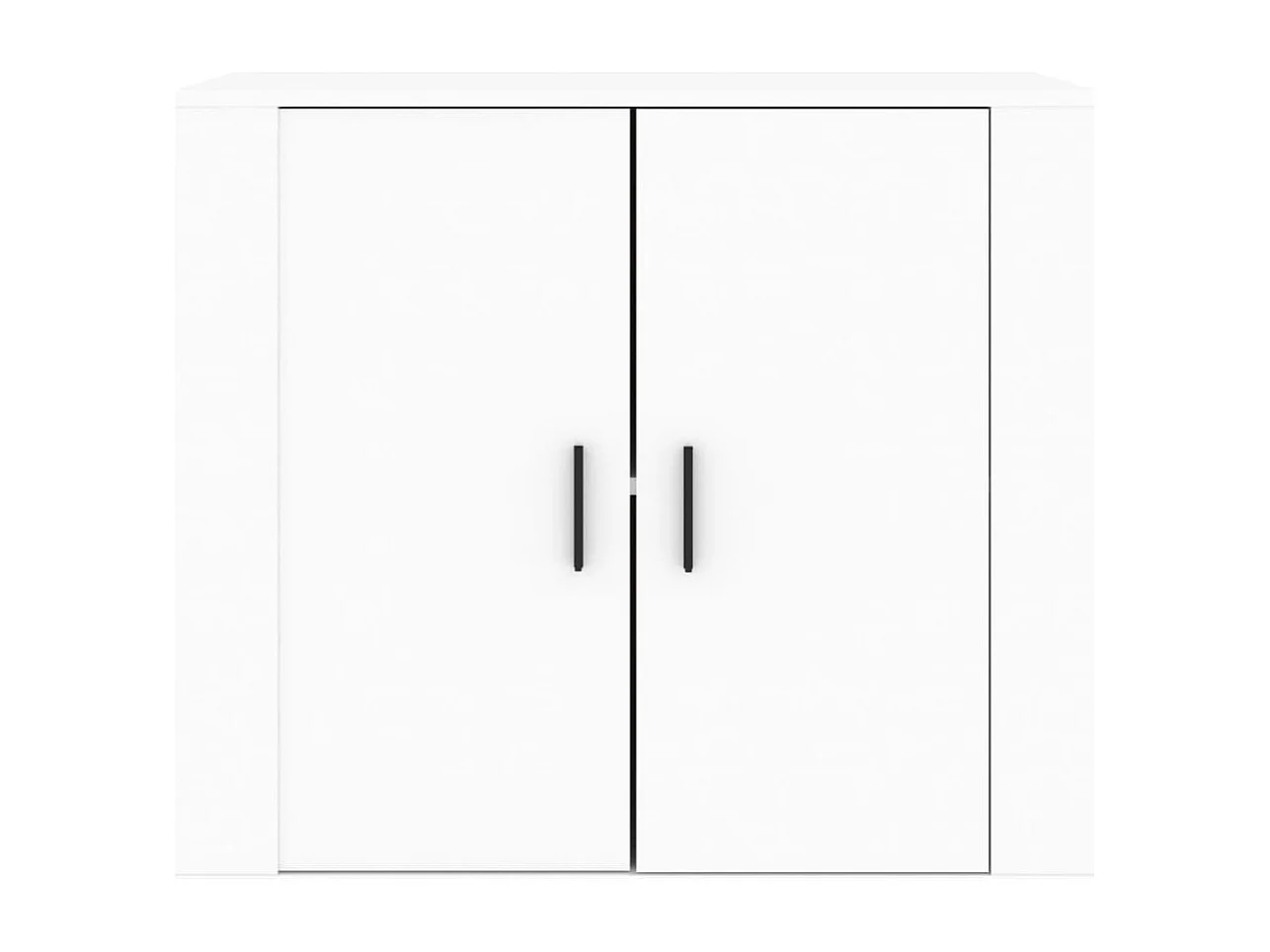 Dressoir 80x33x70 cm bewerkt hout wit