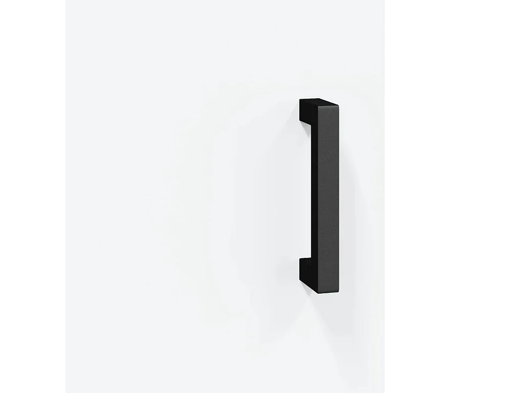 Aparador de madera de ingeniería blanco 69,5x34x90 cm