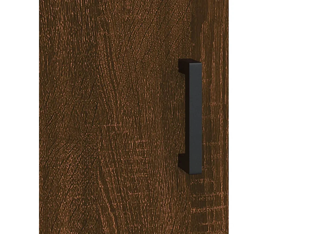 Aparador de madera de ingeniería marrón roble 69,5x34x90 cm