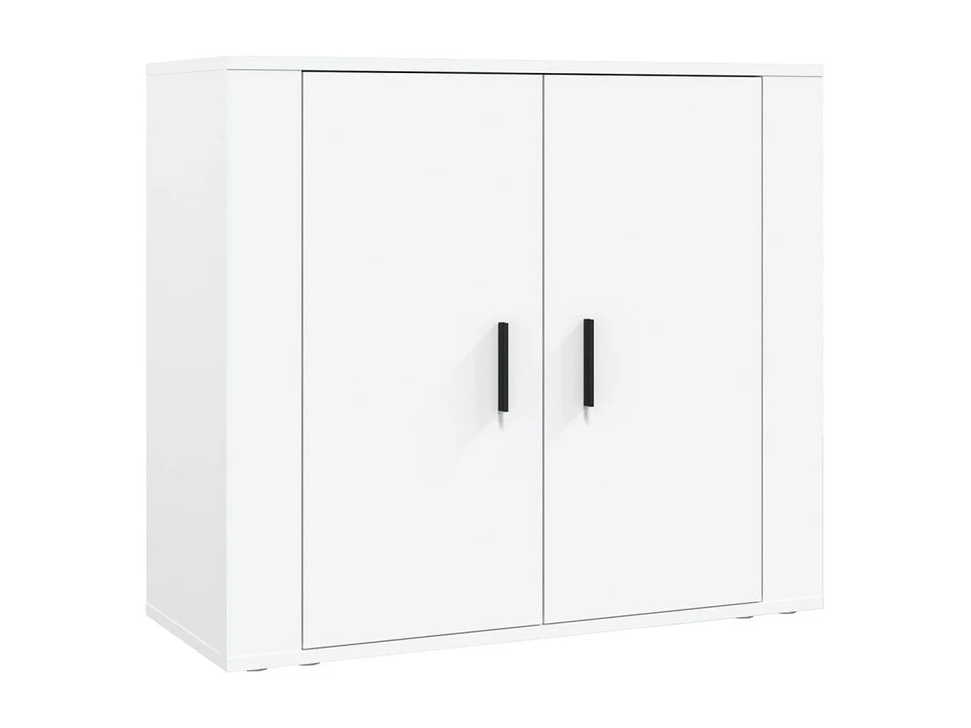 Buffet haut Blanc Bois d'ingénierie