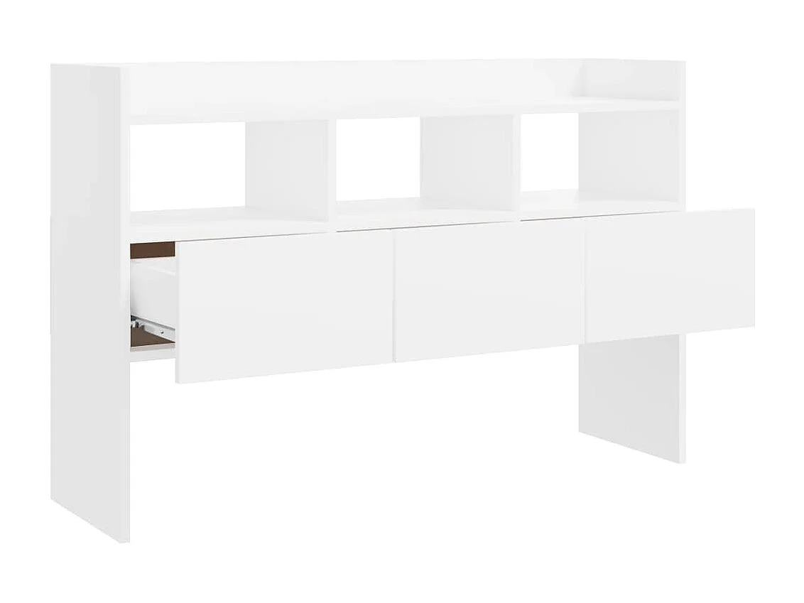 Aparador 105x30x70 cm contraplacado branco