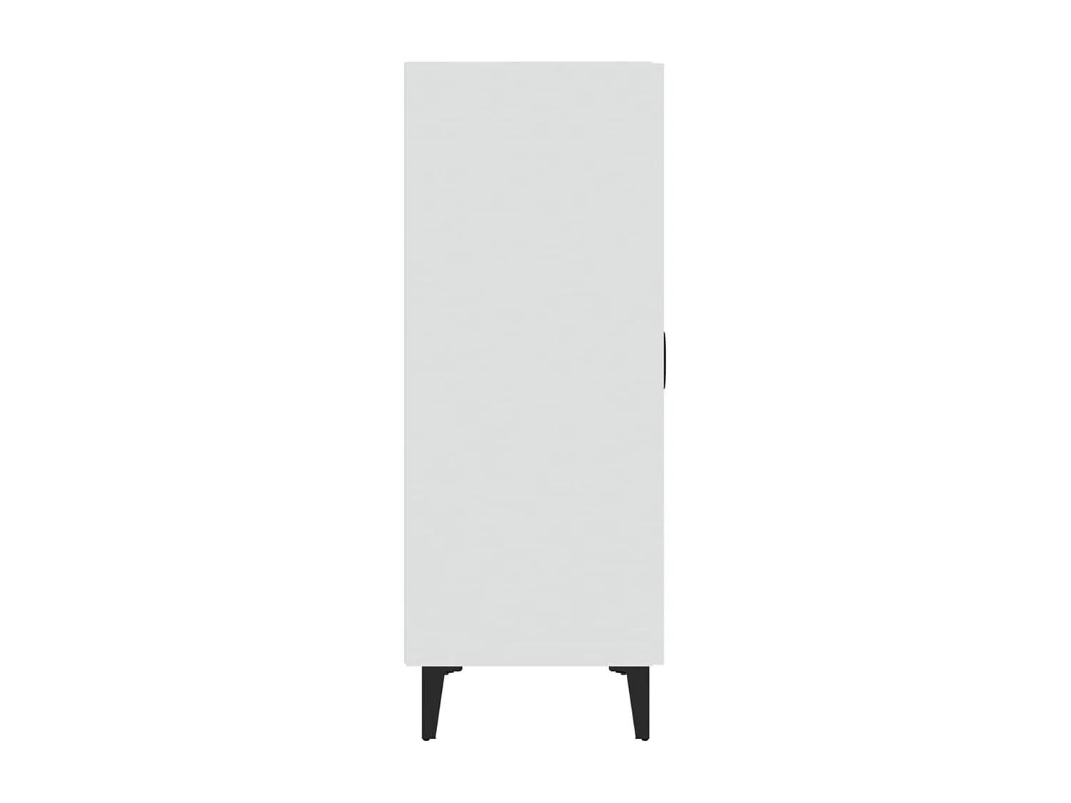 Buffet Blanc 70x34x90 cm Bois d'ingénierie