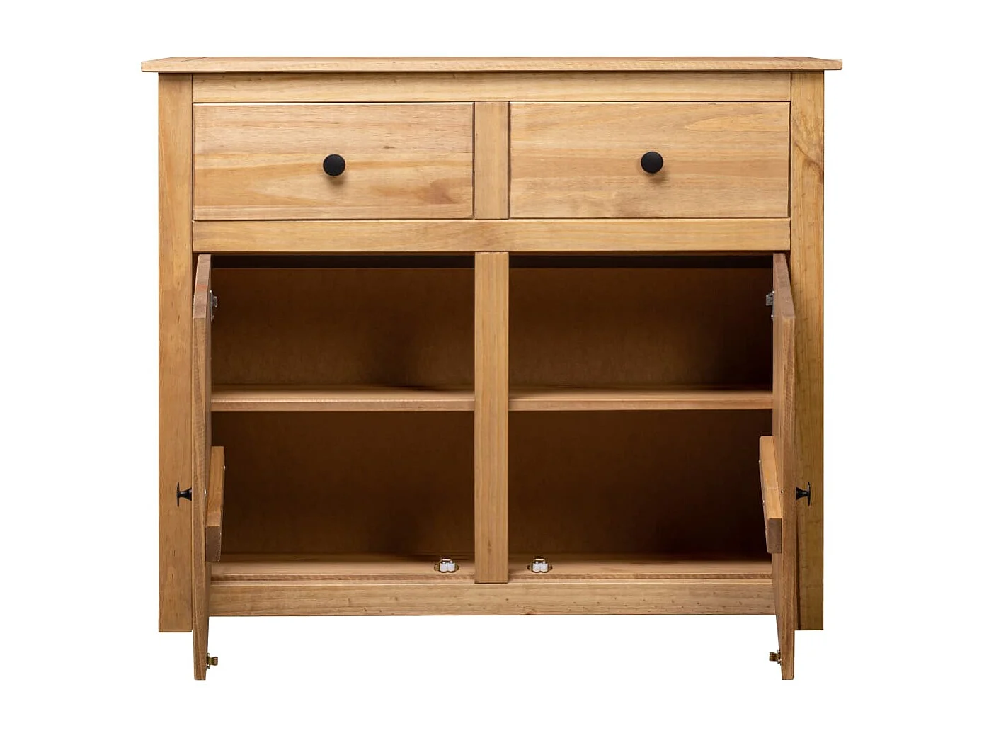 Buffet 93x40x80 cm Pin solide Assortiment Panama