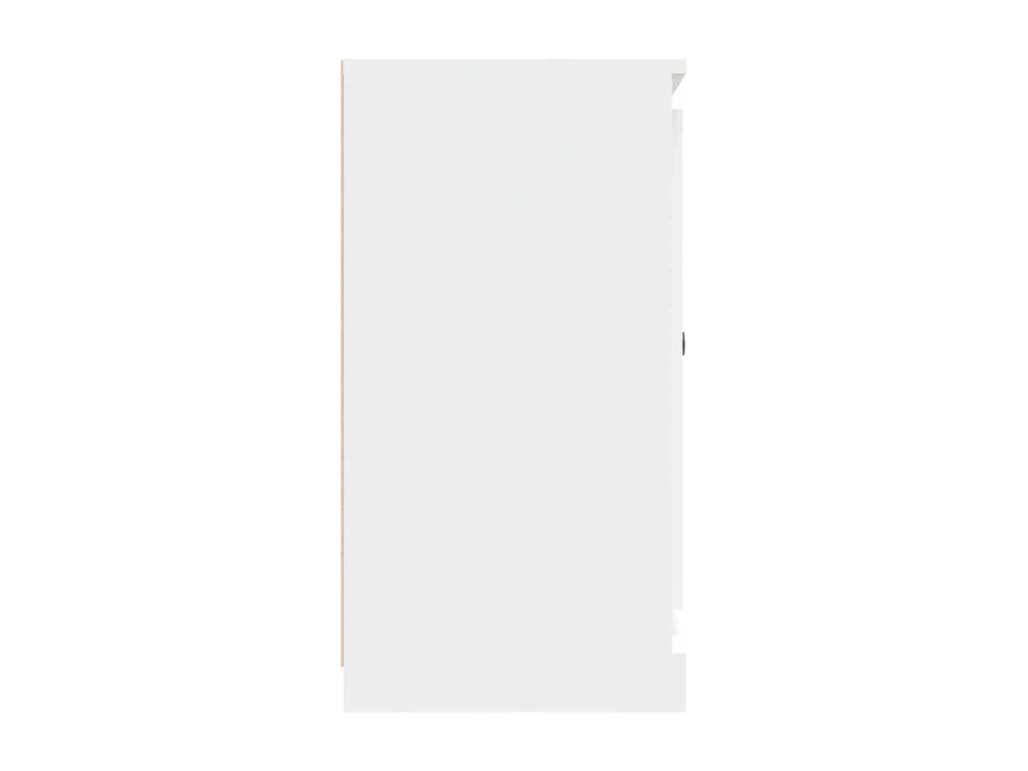 Dressoir 70x35,5x67,5 cm bewerkt hout wit