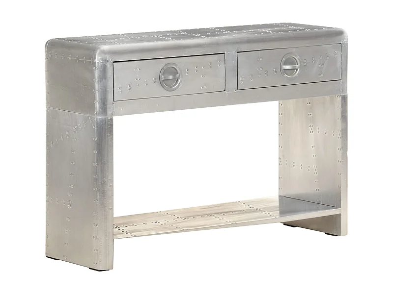 Buffet de style aviation 110x35x75 cm Métal