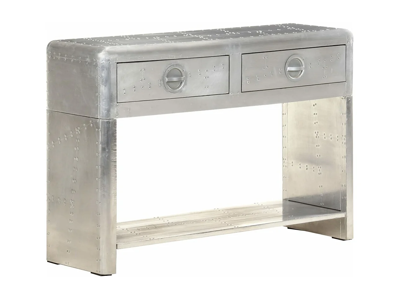 Buffet de style aviation 110x35x75 cm Métal