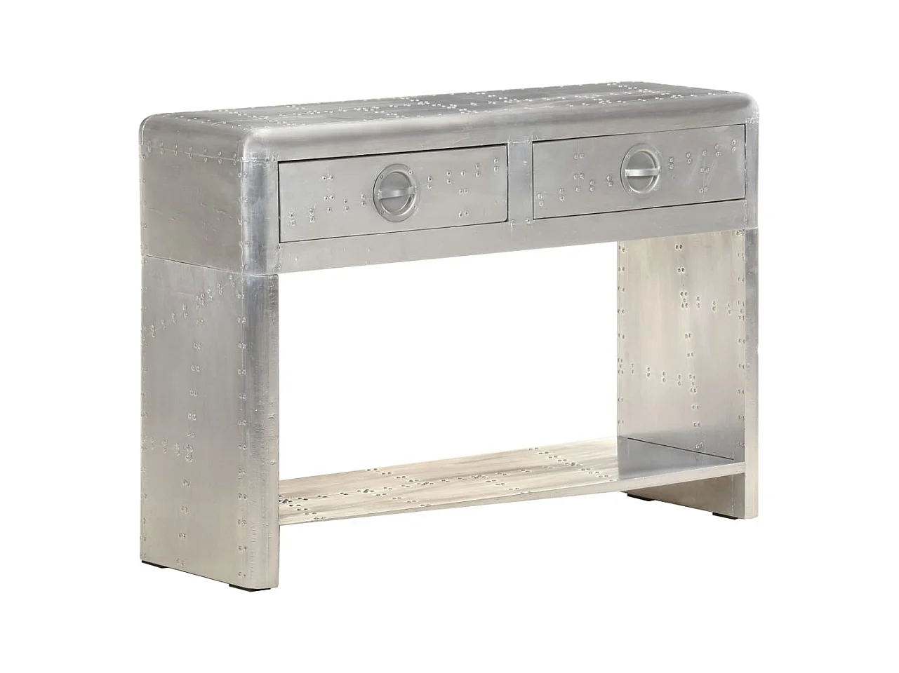 Buffet de style aviation 110x35x75 cm Métal