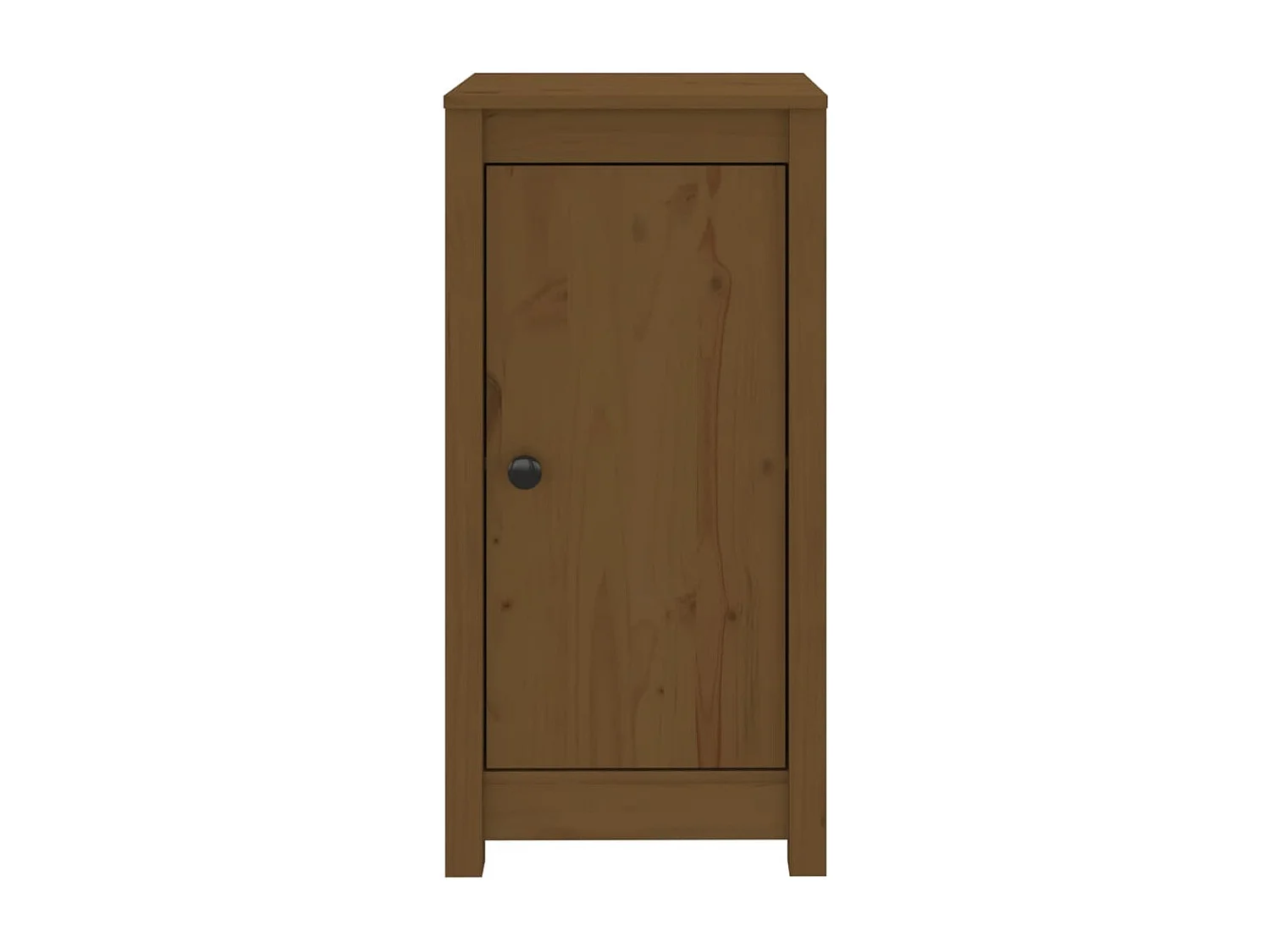 Buffet Marron miel 40x35x80 cm Bois massif de pin