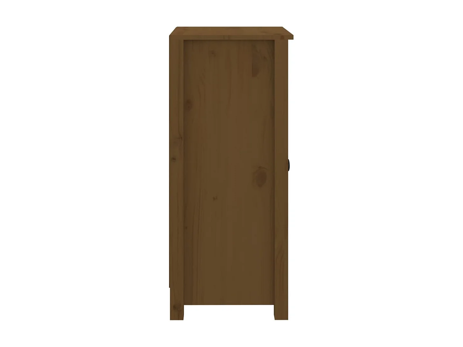 Buffet Marron miel 40x35x80 cm Bois massif de pin