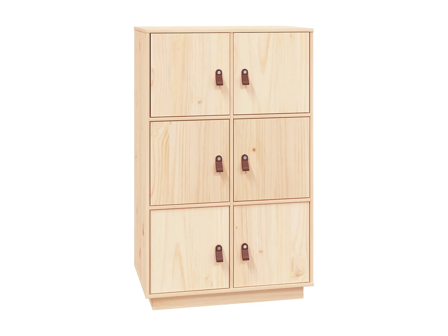 Buffet haut 67x40x108,5 cm Bois massif de pin