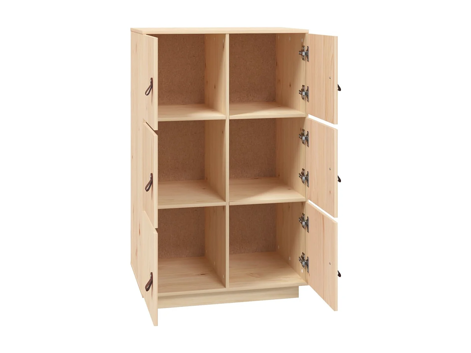 Buffet haut 67x40x108,5 cm Bois massif de pin